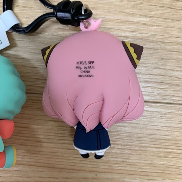 Spy X Family 3D Figural Foam Bag Clip Lot Of 3 Anya Forger Fiona Frost Chimera - Picture 8 of 9